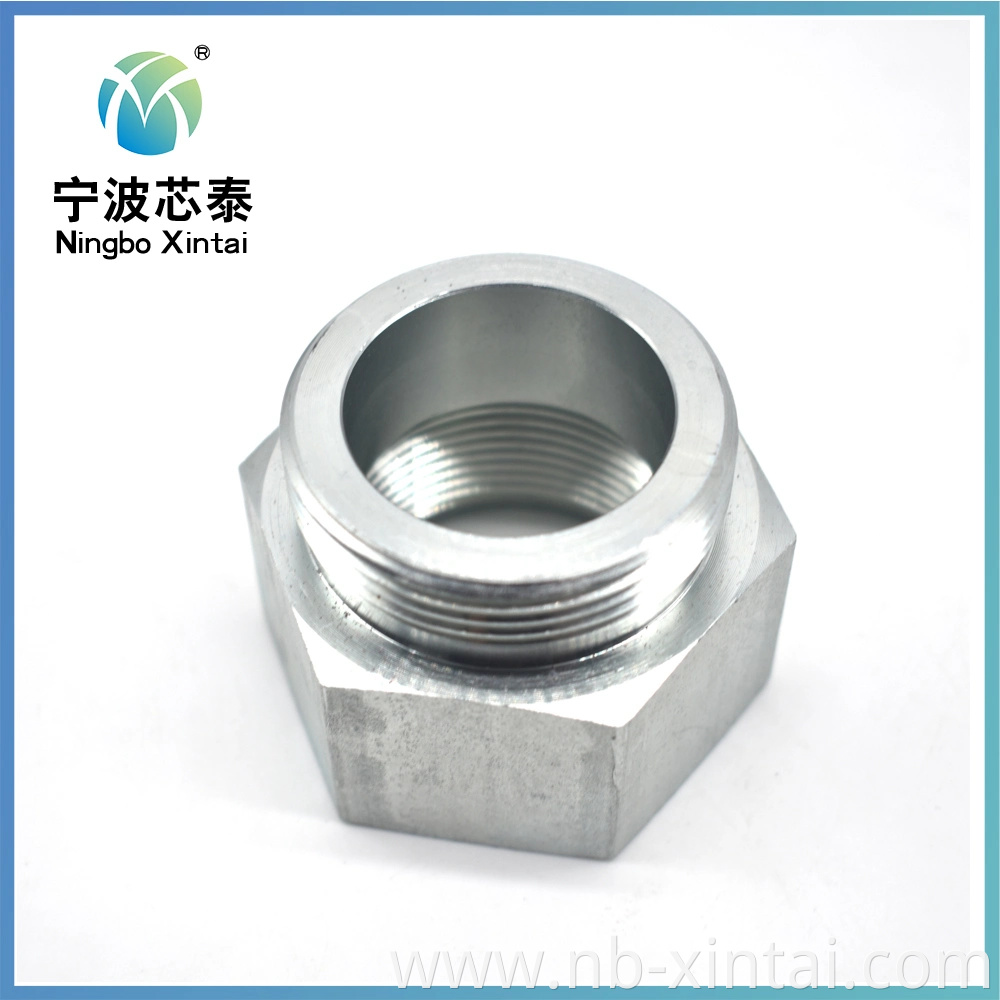 5on Carbon Steel/Stainless Steel SAE O-Ring Boss L-Series ISO Hydraulic Pipe Fittings